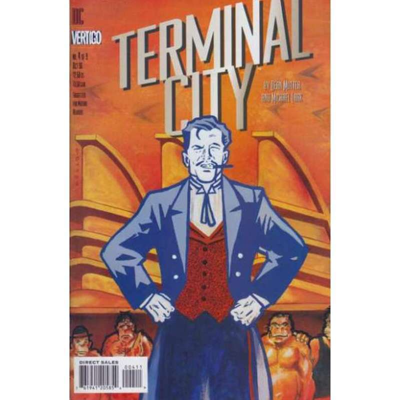 Terminal City #4 DC comics VF Full description below [z~