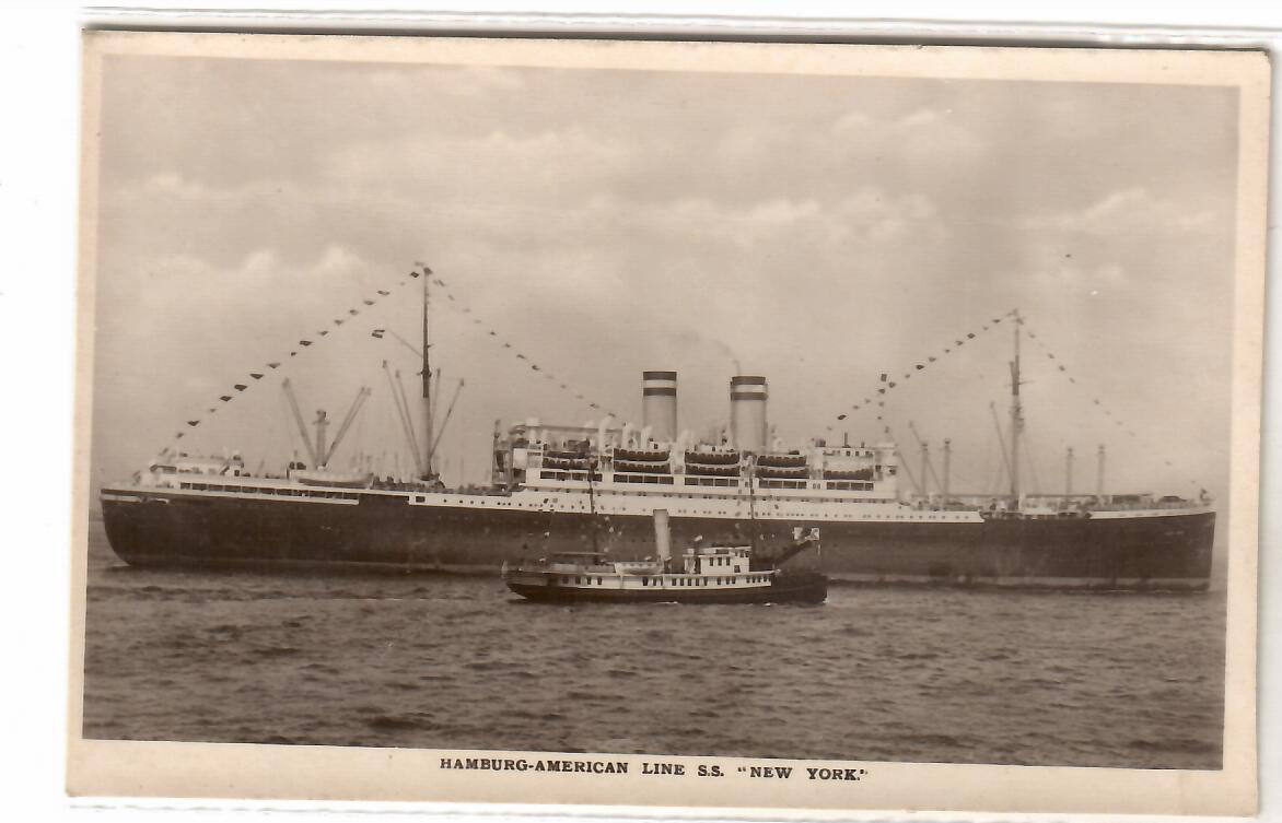 NEW YORK (1927 (C) --) Hamburg-American Line