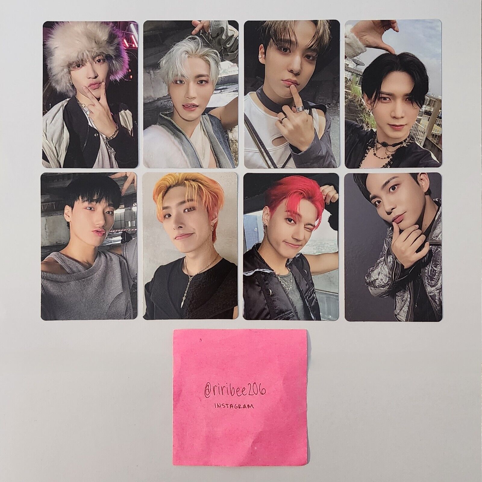 ateez spin off: from the witness hello82 lucky draw photocards