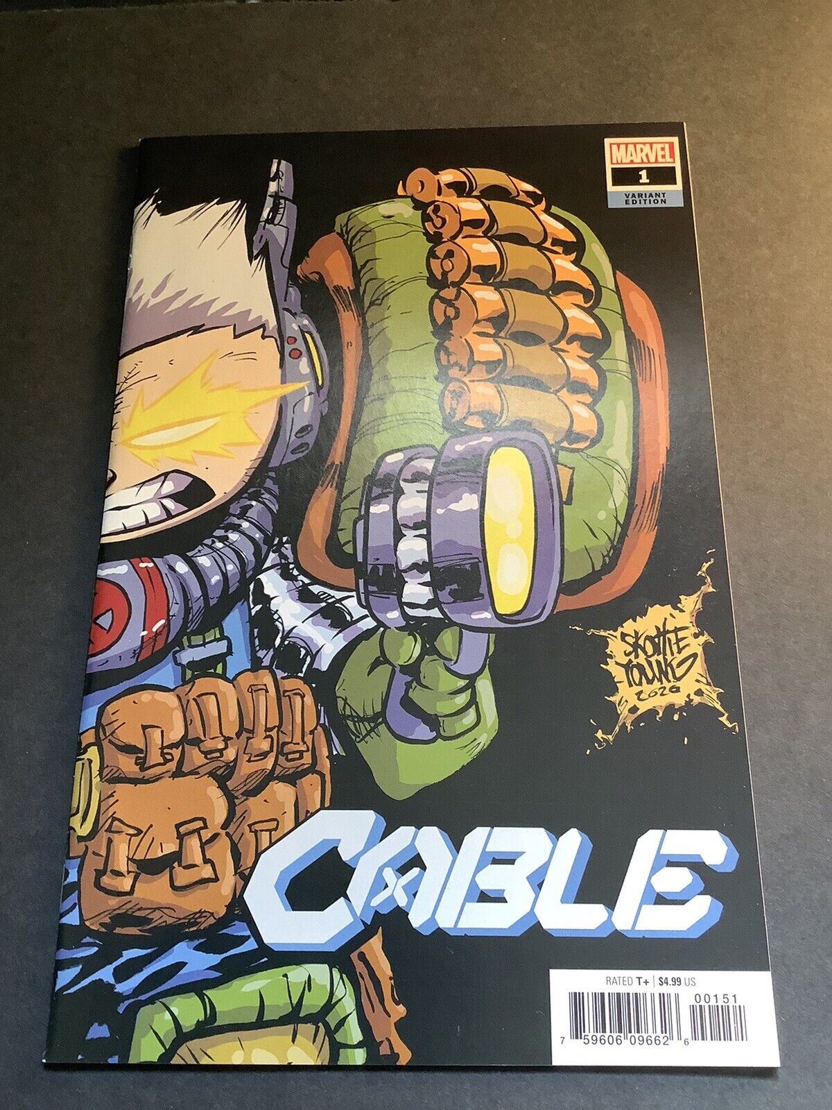 Cable #1 Comic Book (2020 Marvel) Skottie Young Variant X-Men
