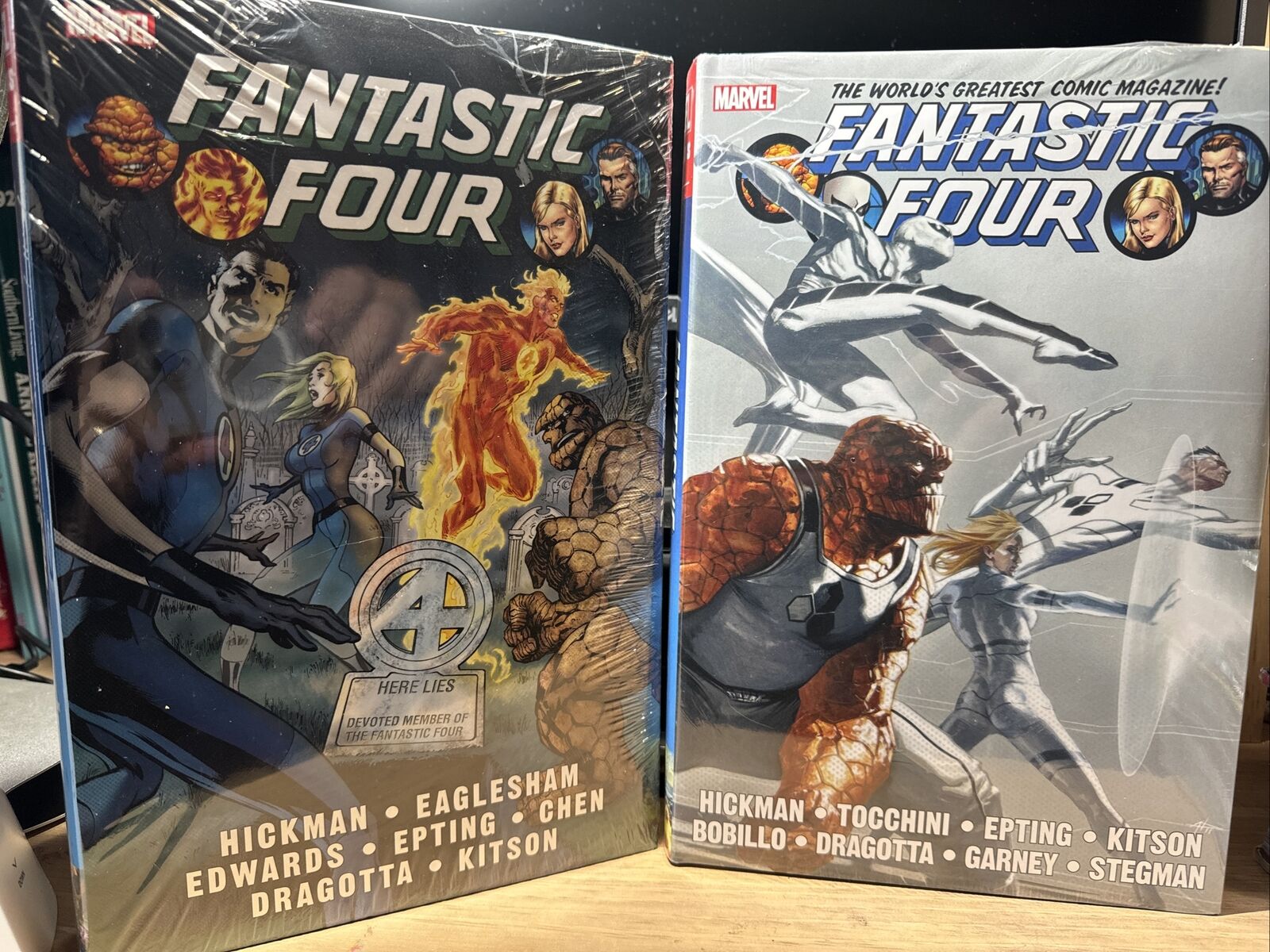 Fantastic Four by Jonathan Hickman Omnibus Hardcover Vol 1 & 2 HC NEW / SEALED