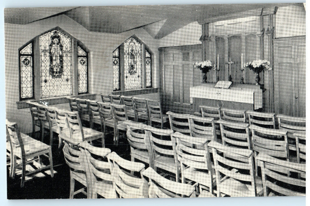 Vintage Postcard RPPC First Presbyterian Church Birmingham AL, Philips Chapel