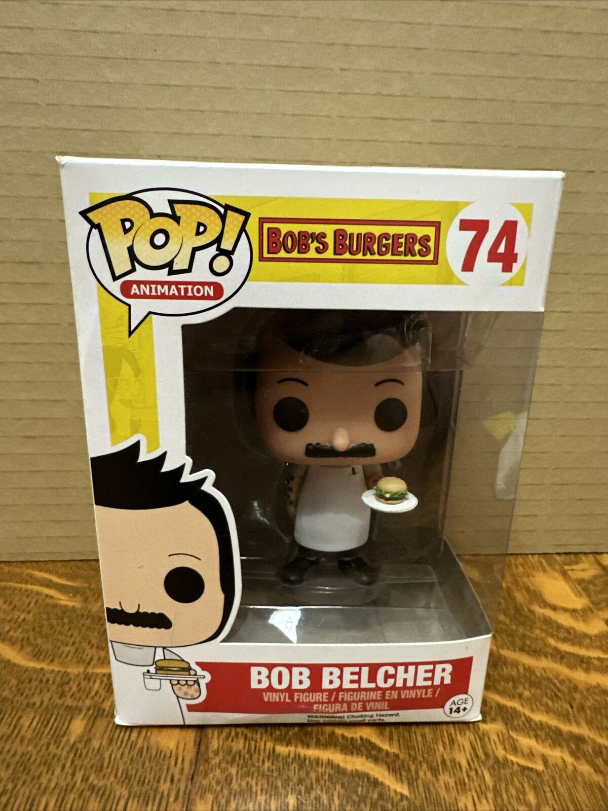 Funko Pop Animation: Bob’s Burgers Bob Belcher #74 Vinyl Figure