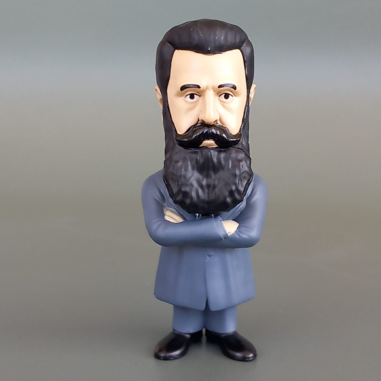 Theodor Herzl - 3D copy - height 8 cm - founder of Zionism