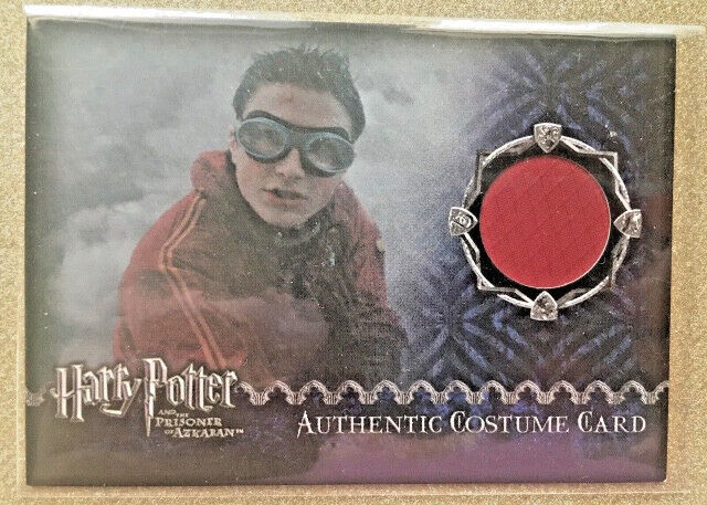 Harry Potter POA Harry’s Quidditch Robe Costume Card Daniel Radcliffe