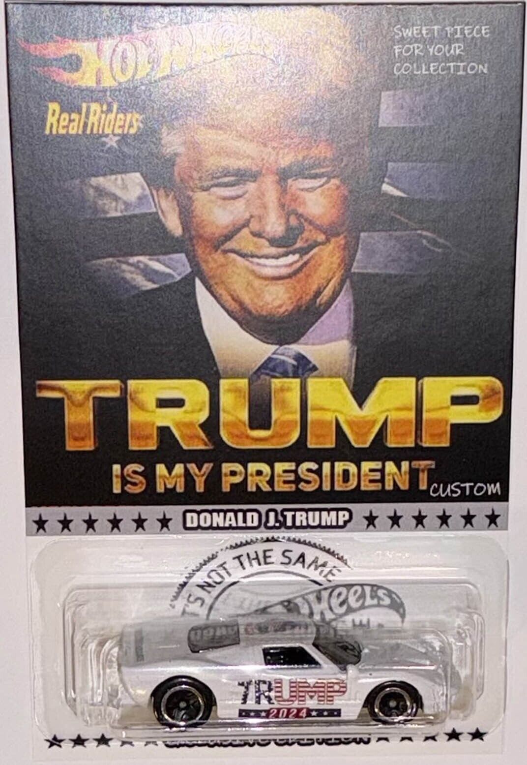 Ford GT-40 Custom Hot Wheels Car Trump is My President Series