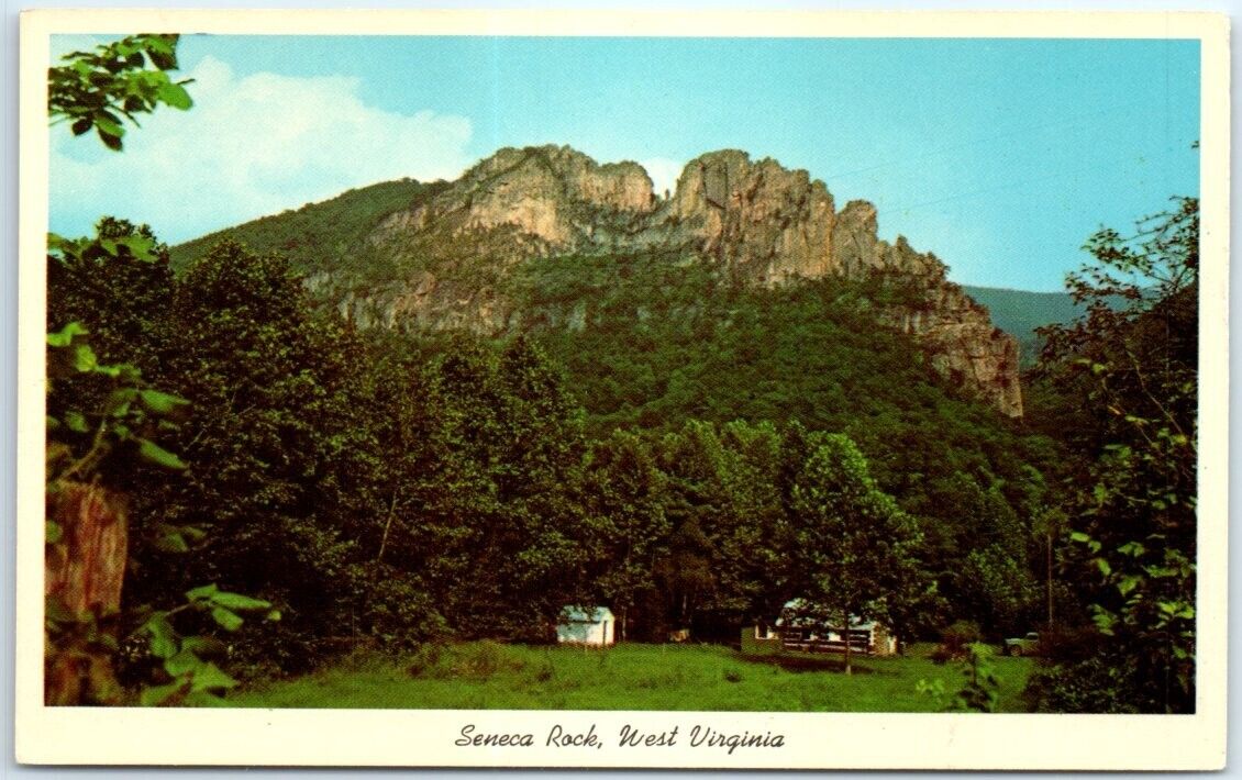 Postcard Seneca Rock West Virginia USA North America
