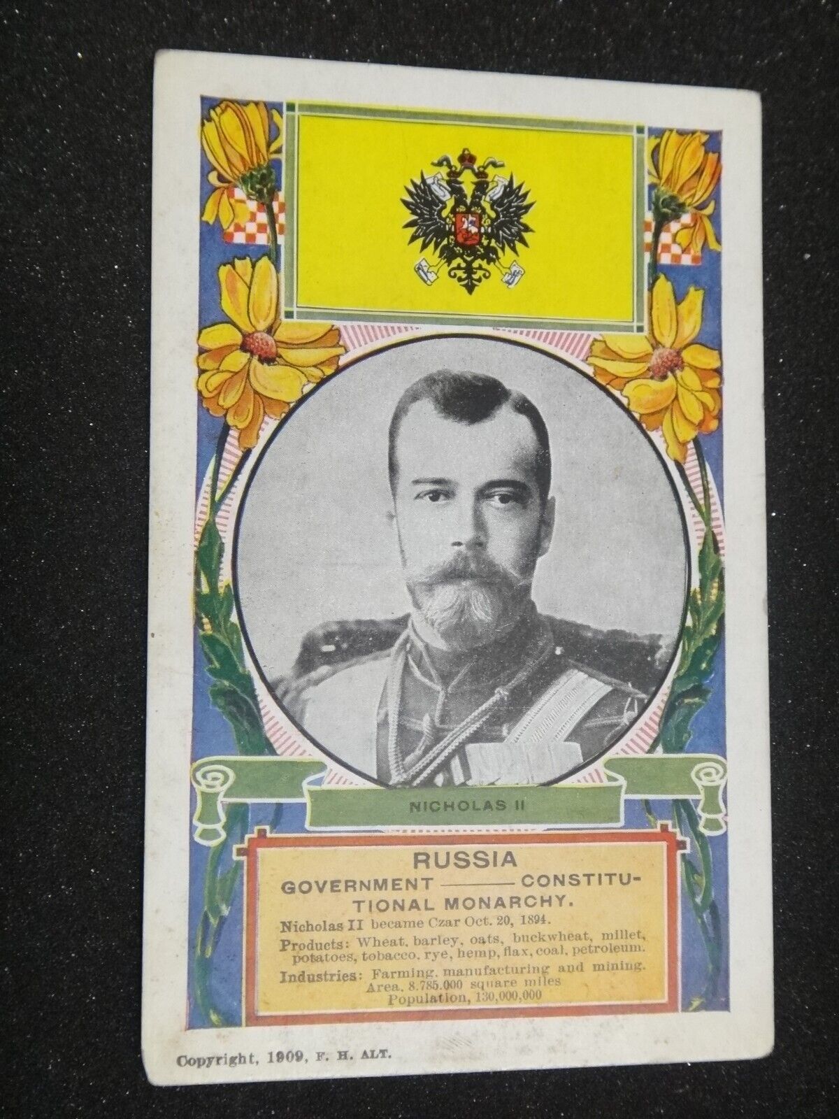 Imperial, Tsarist Russia. Nicholas II. Souvenir story.