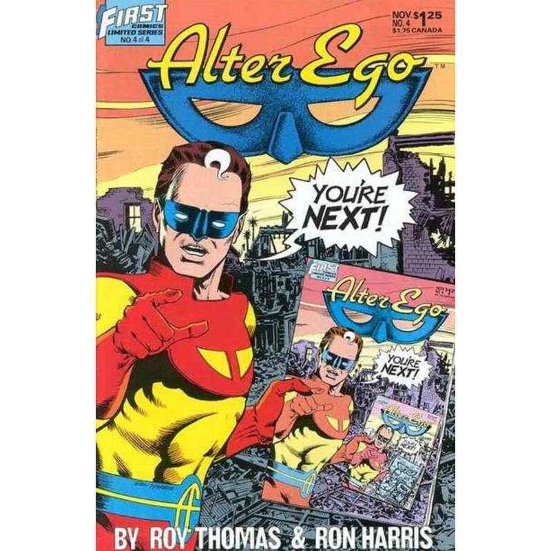 Alter Ego #4 in Near Mint minus condition. First comics [k\