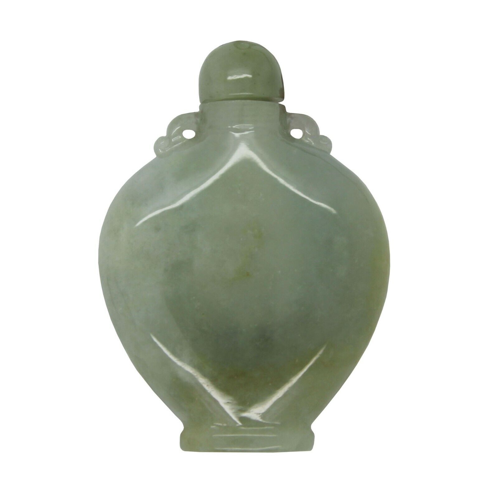 Jade Snuff Bottle With No Carving Simple Solid Surface n421