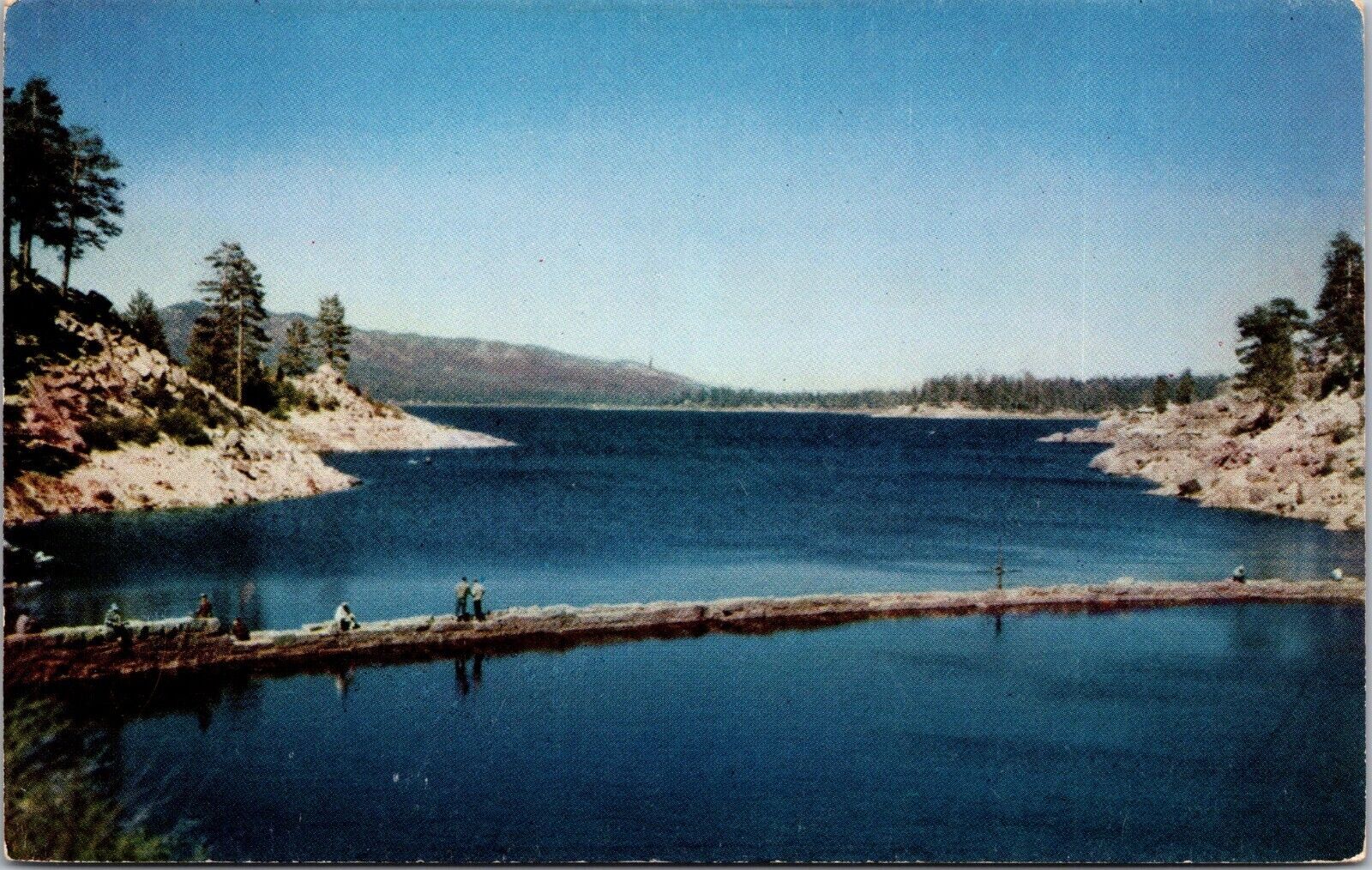 Postcard Big Bear Lake California [bl]