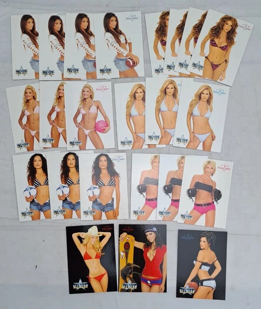 Lot of Benchwarmer All Star Cards 2003, 2004 23 Cards Pictured