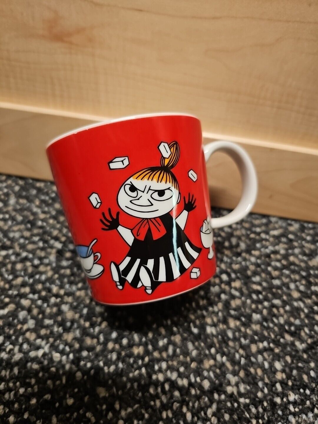 Arabia Little My Mug in Red Color Moomin Collection Finland 2015 Excellent cond