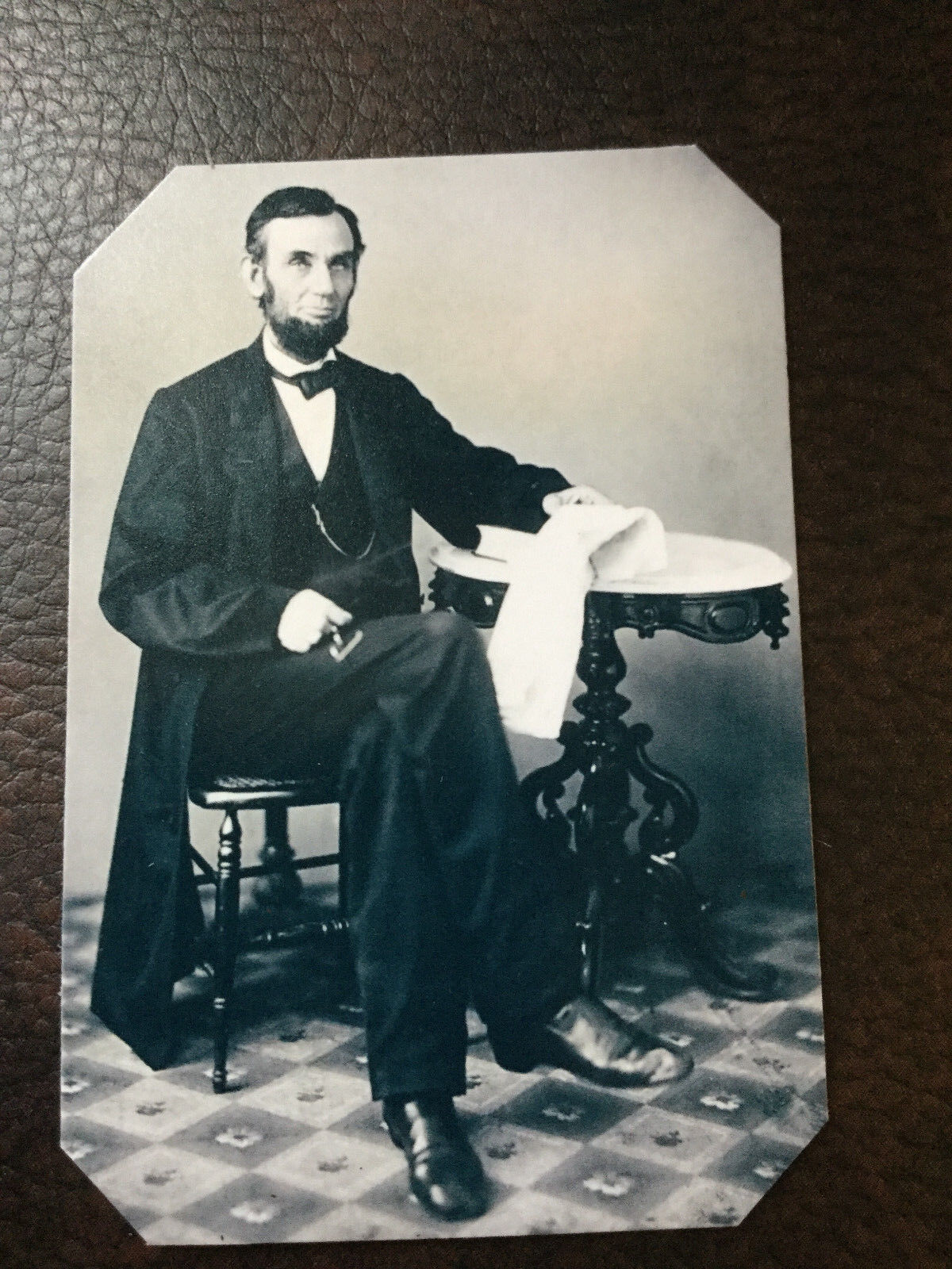 tintype Of President Abraham Lincoln Civil War President C896RP