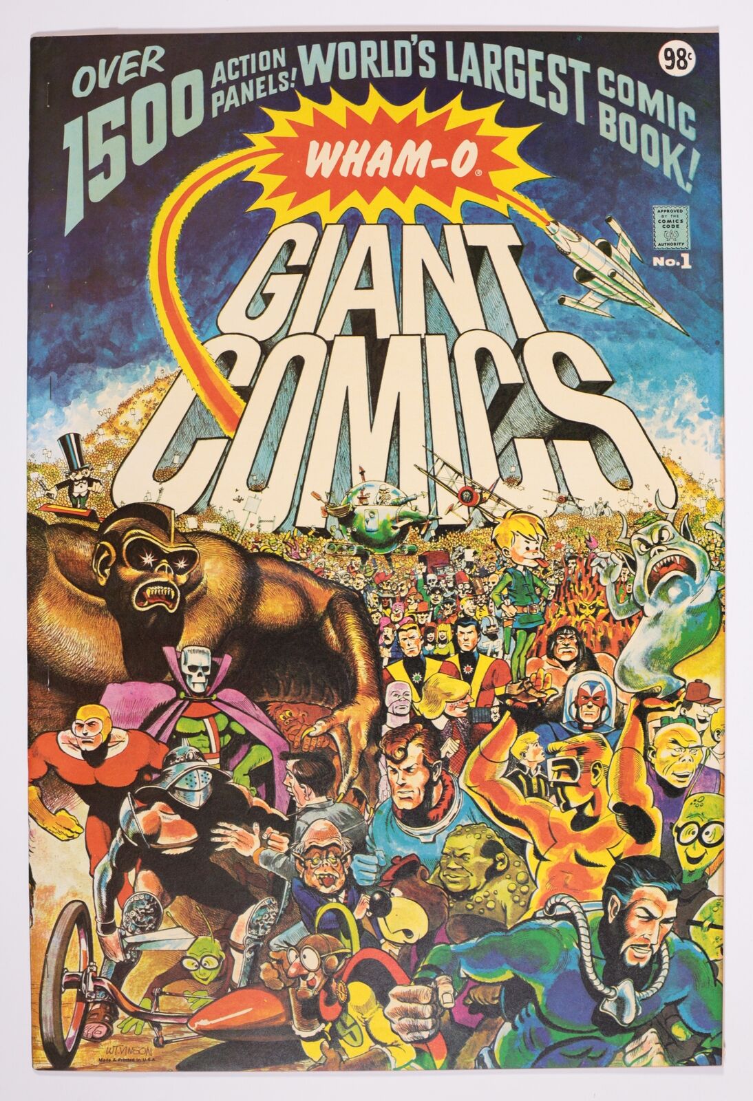 Wham-O Giant Comics #1 FN+ 6.5 1967