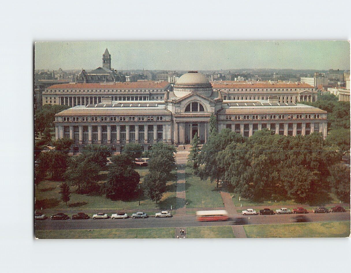Postcard Natural History Building Smithsonian Institution Washington DC USA