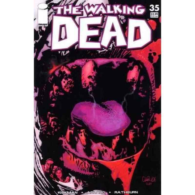 Walking Dead (2003 series) #35 in Near Mint minus condition. Image comics [g{