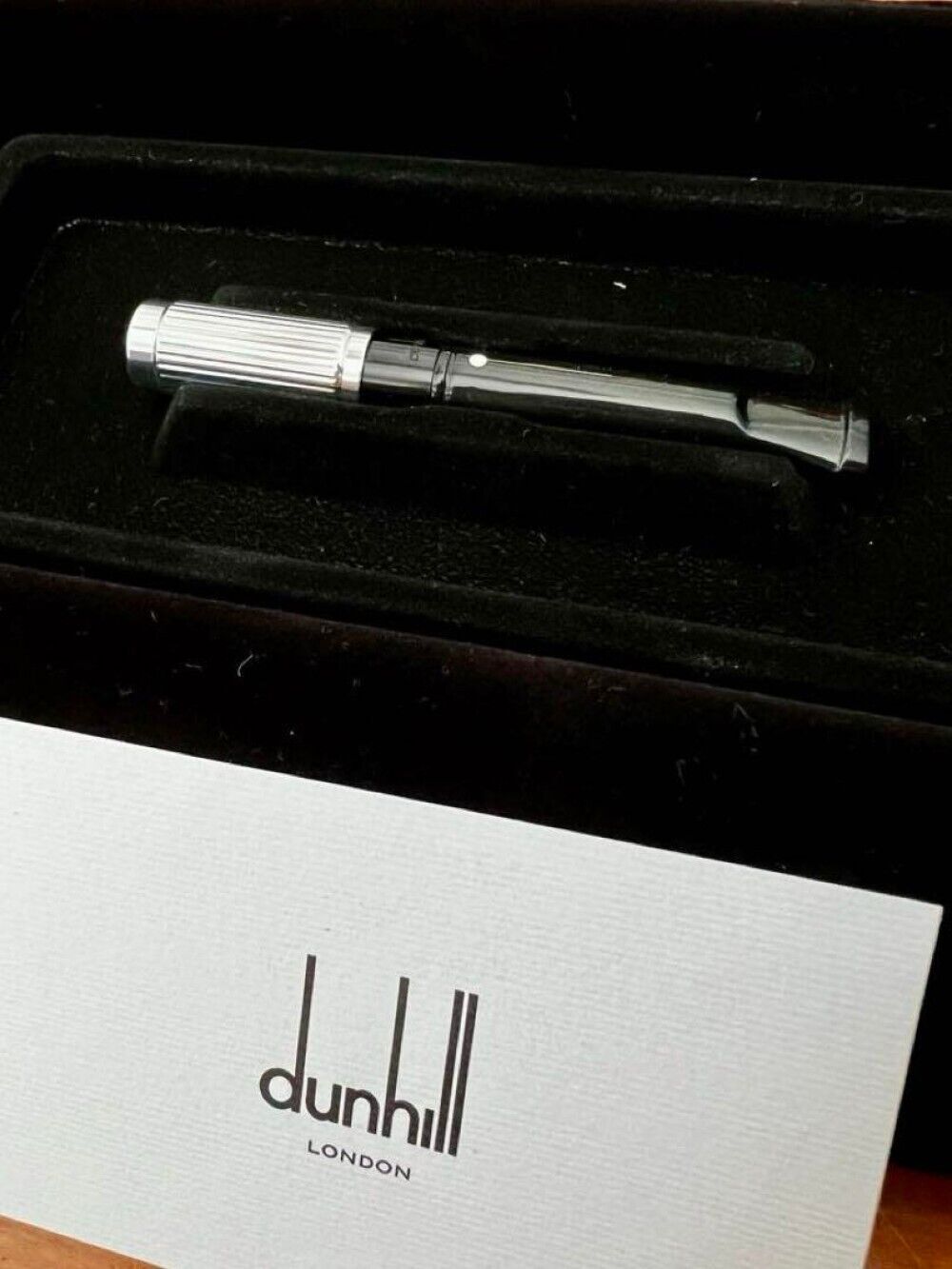 Dunhill The White Spot Cigarette Holder w/ 10 Double Action Slim Filters Unused