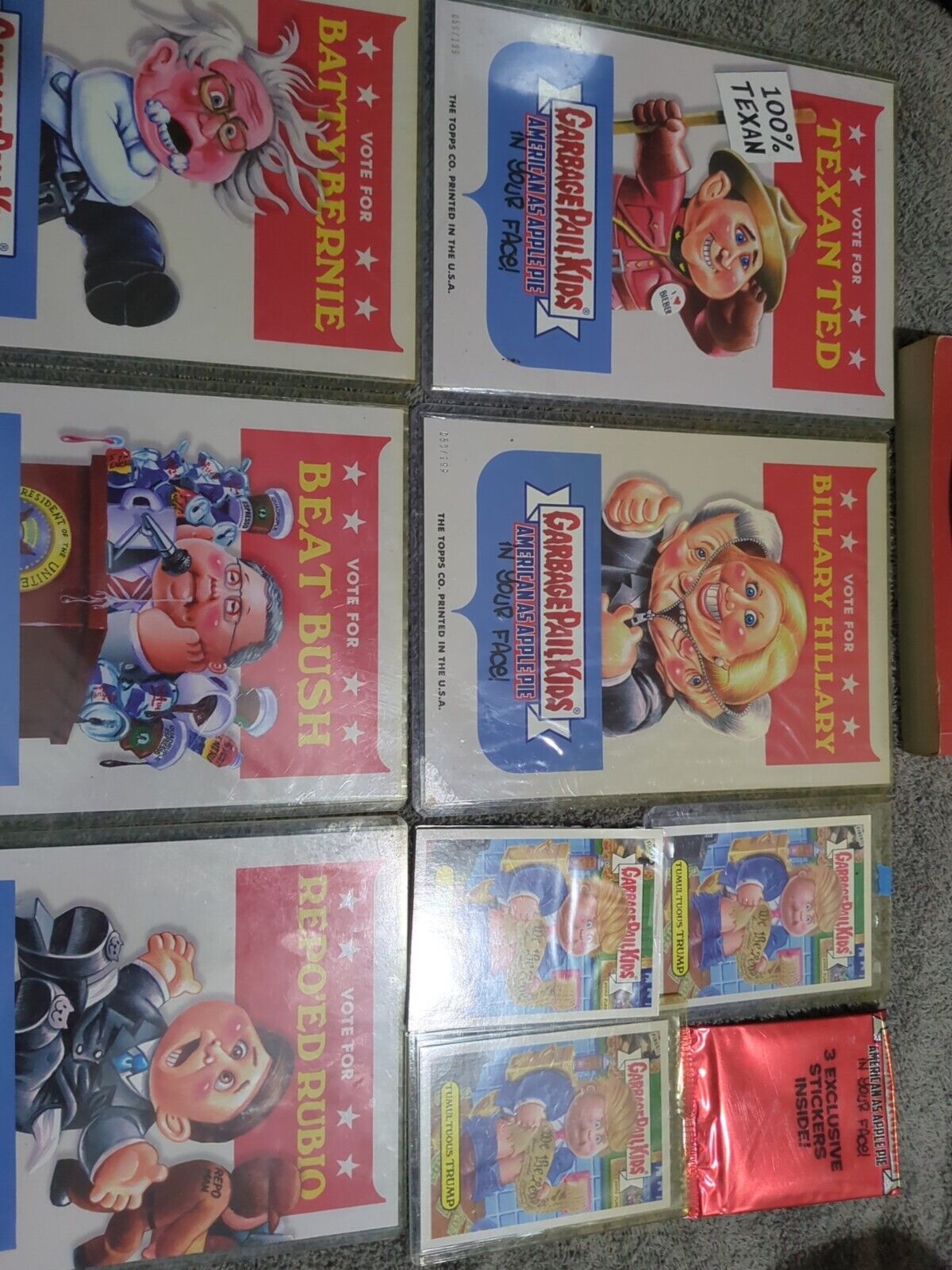 2016 Topps Garbage Pail Kids -American AAP-Card Lot NR Mint Condition Rare Find