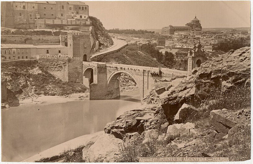 Photo Alguacil Albumen Espana Toledo Spain to The 1880