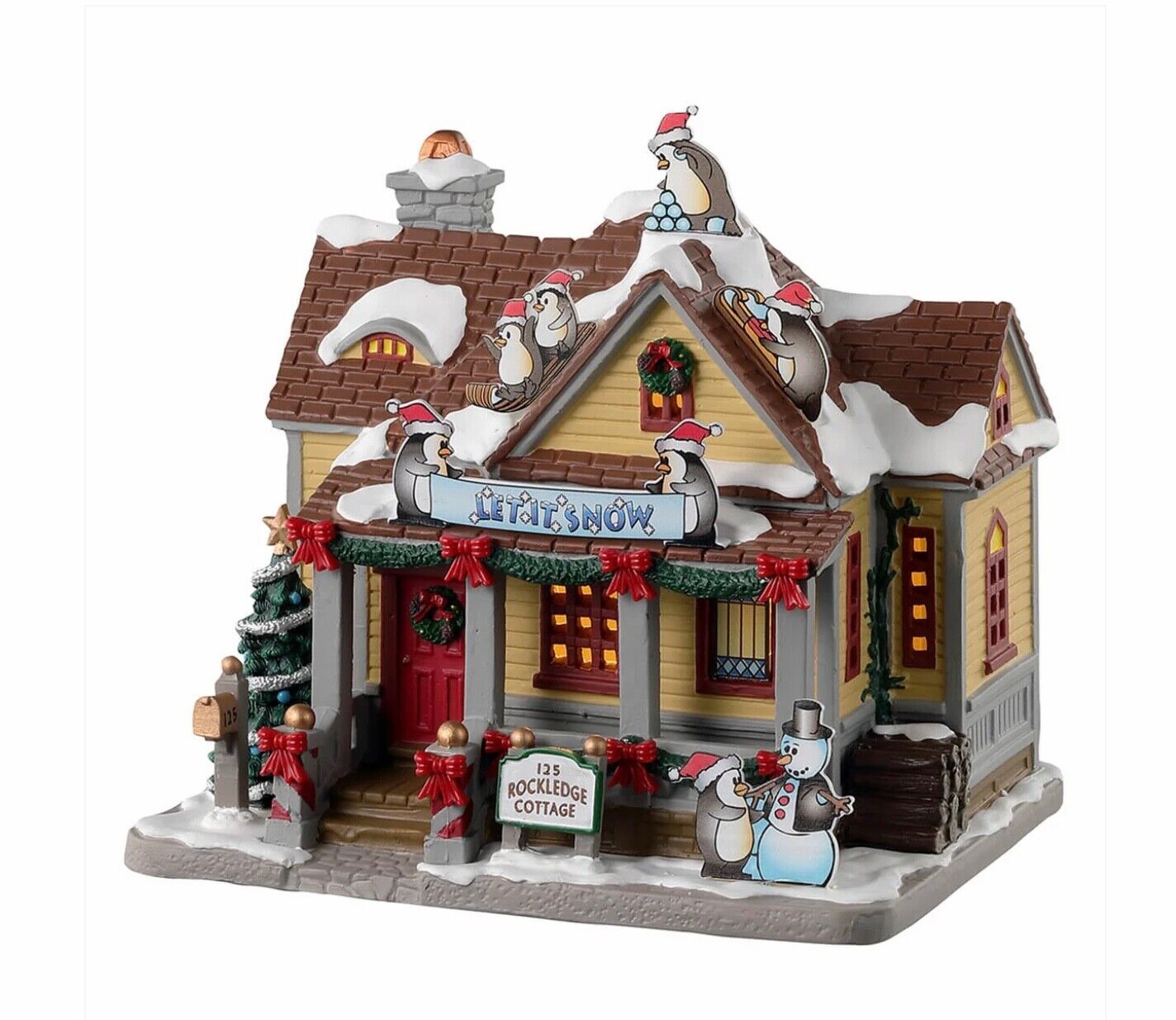 Lemax 2023 Rockledge Cottage #35057 Brand New Lighted Building