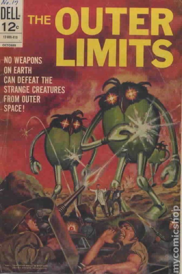 Outer Limits #17 GD/VG 3.0 1968 Stock Image Low Grade