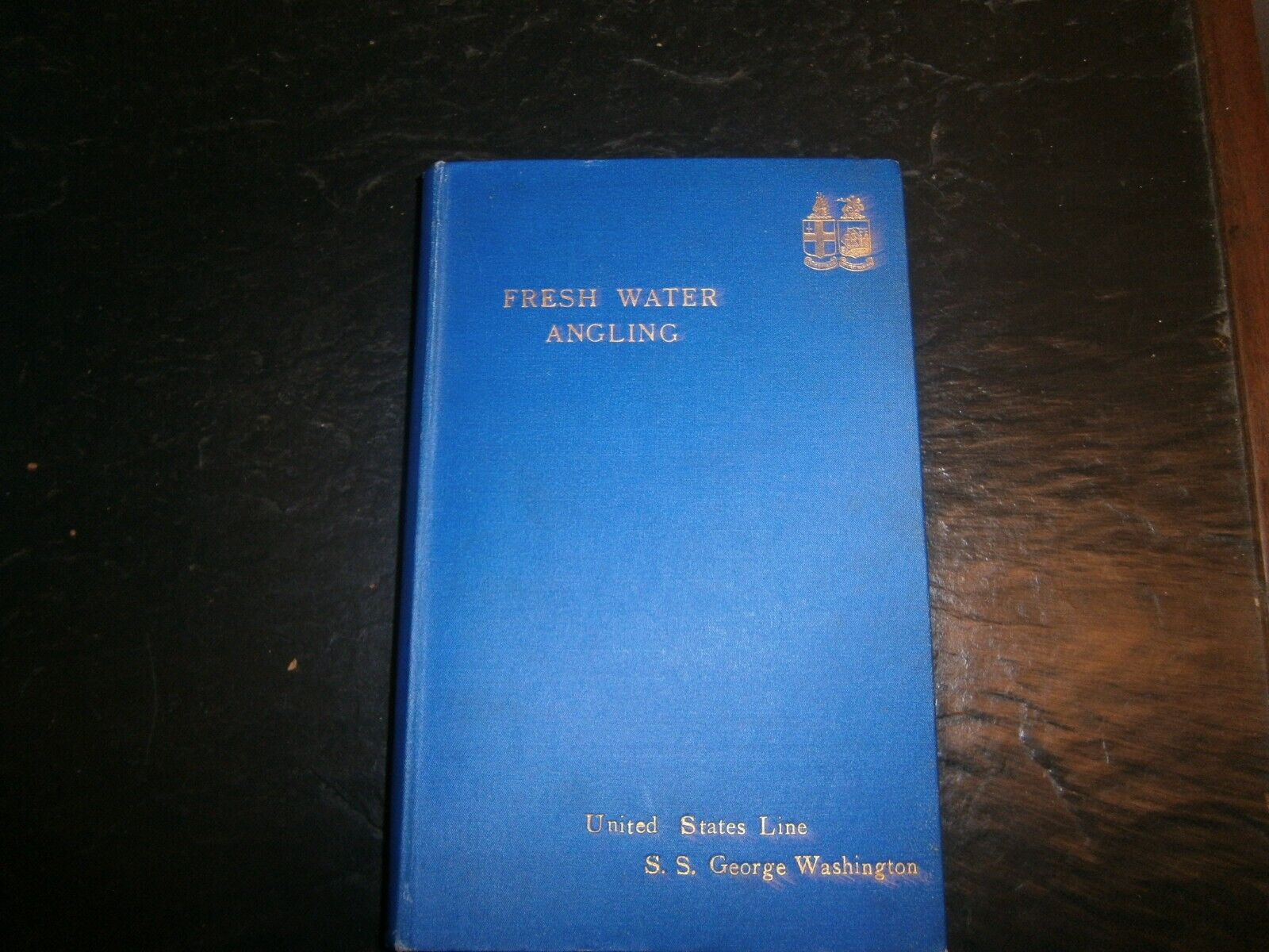 Fresh Water Angling 1925 HC Great Western Railroad,United States Line,S.S.G.W.