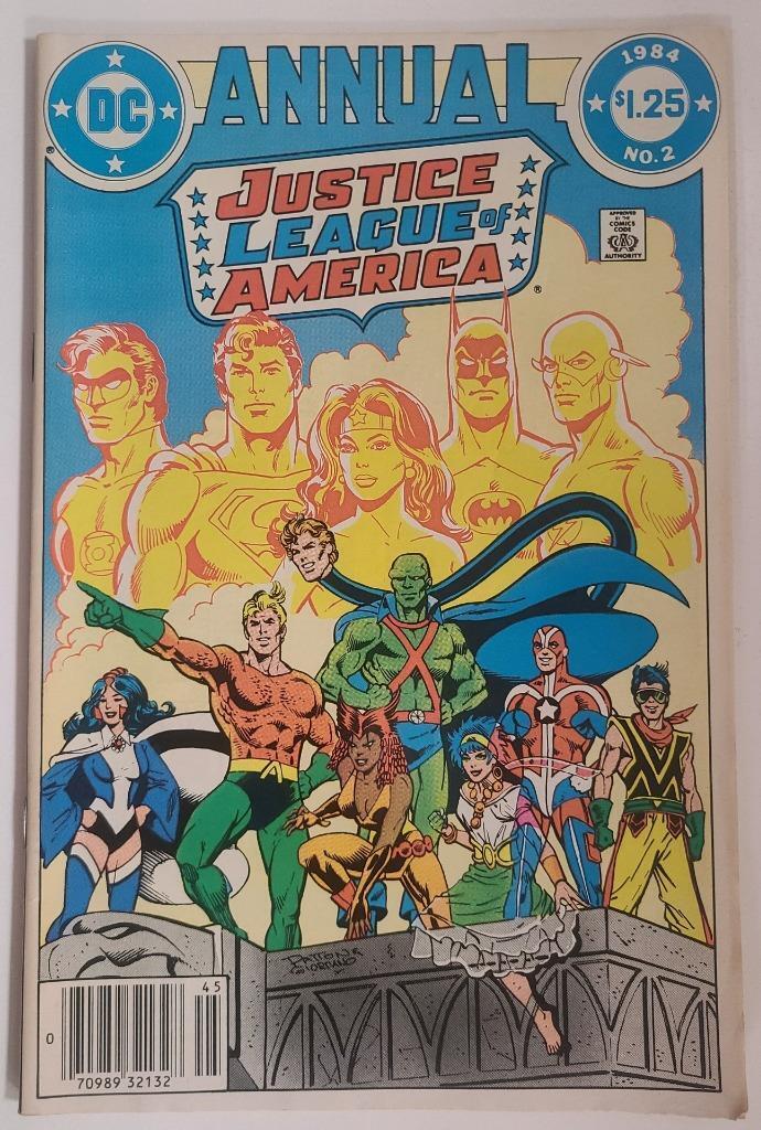 Justice League America Annual #2 Comic Book VG