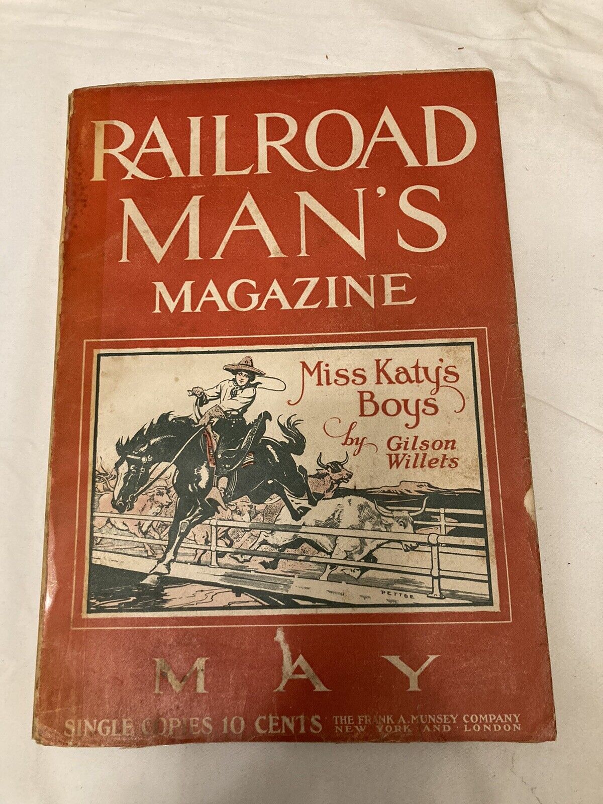 Railroad Man\'s Magazine May 1912 Volume 17 Number 4 Miss Katy\'s Boys 