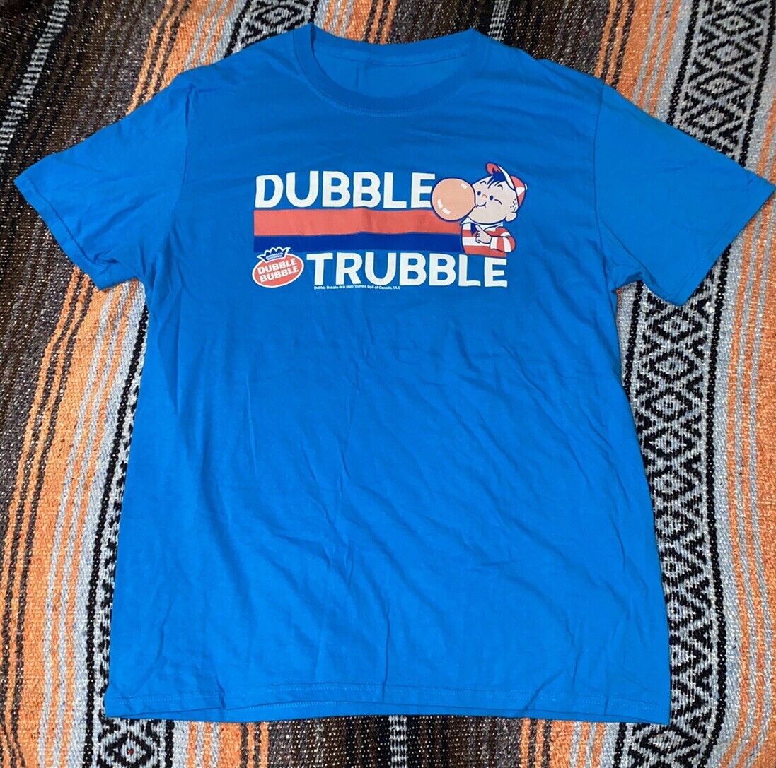 NEW Dubble Bubble Gum Tshirt Retro Style Dubble trubble Unisex Men’s Fit MEDIUM