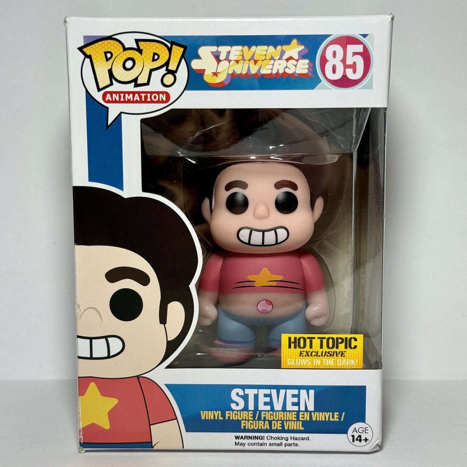 Funko Pop Animation Steven Universe: Steven #85 Vinyl Figure Hot Topic Exclusiv