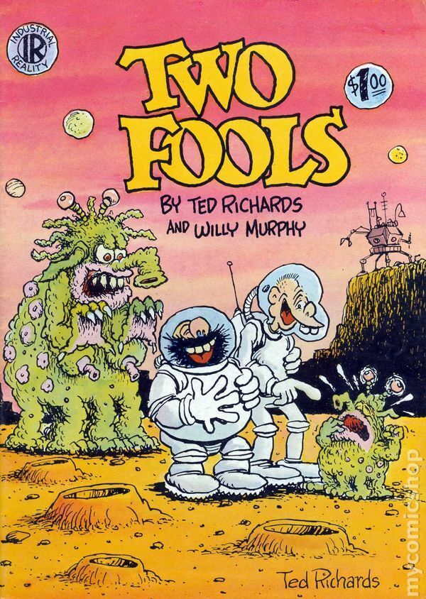 Two Fools #1, 1st Printing FN 1976 Stock Image