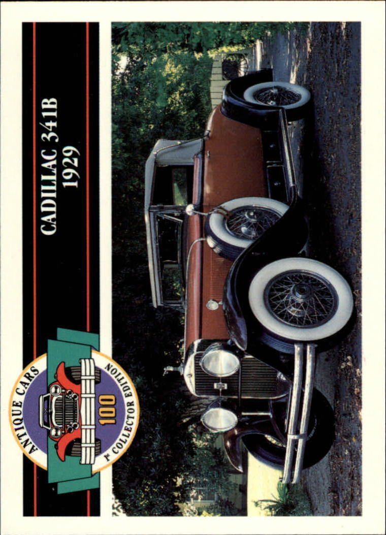 1992 Antique Cars #34 Cadillac 341B - 1929
