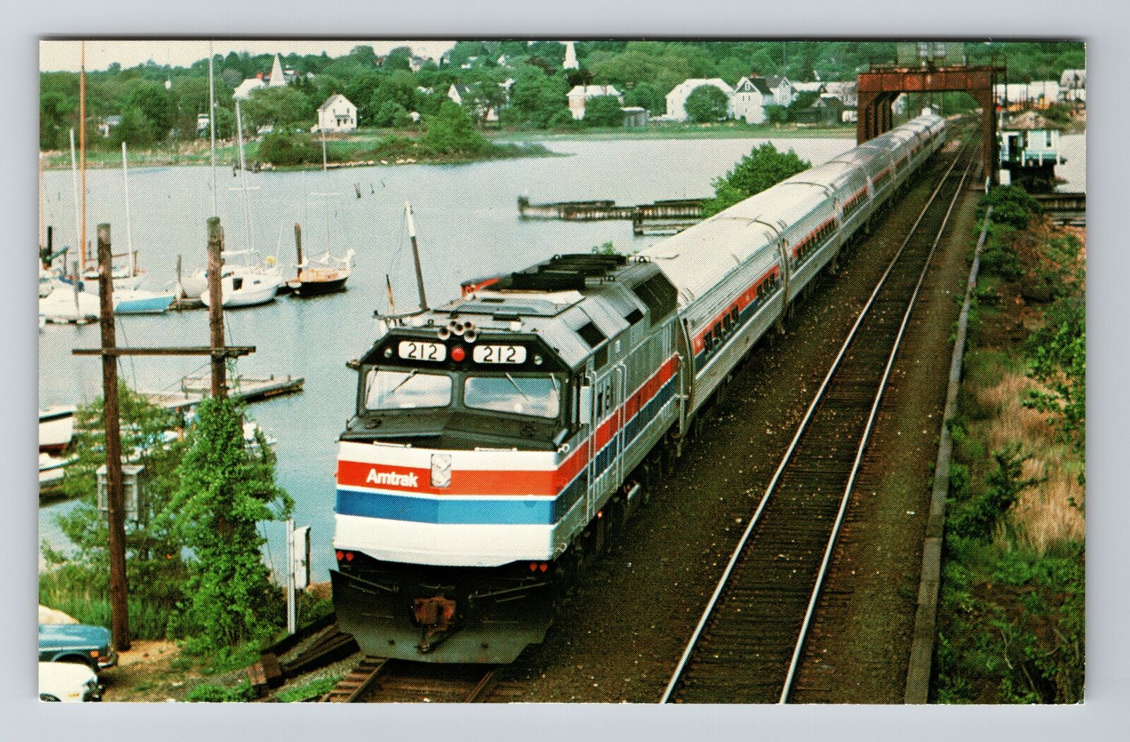 Amtrak\'s The Senator, Trains, Transportation, Vintage Postcard