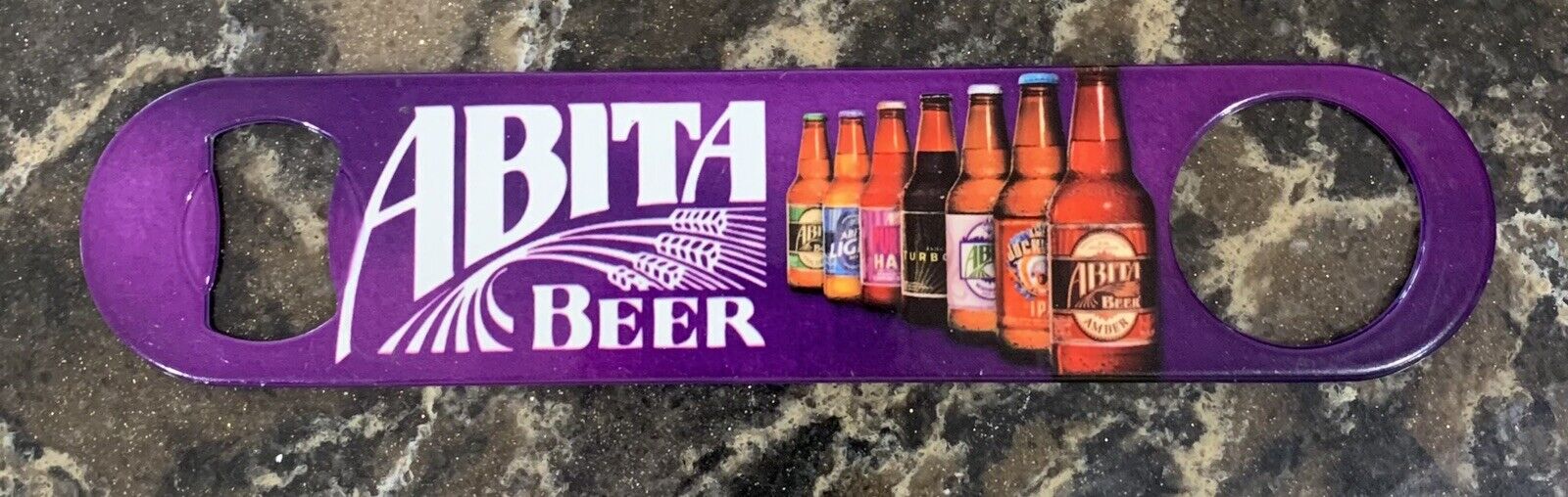 Beer Key * Flat Key * Abita Beer Brewing Company Bottle Opener VGC HTF