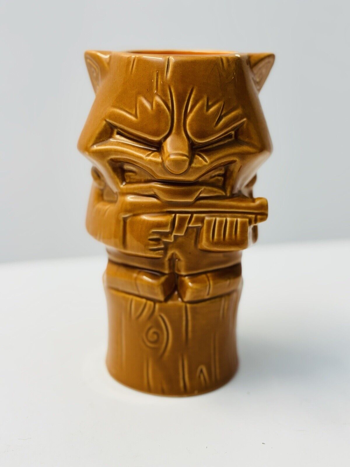 Rocket Raccoon Geeki Tikis Guardians Of Galaxy Disney Collectible Ceramic 2017