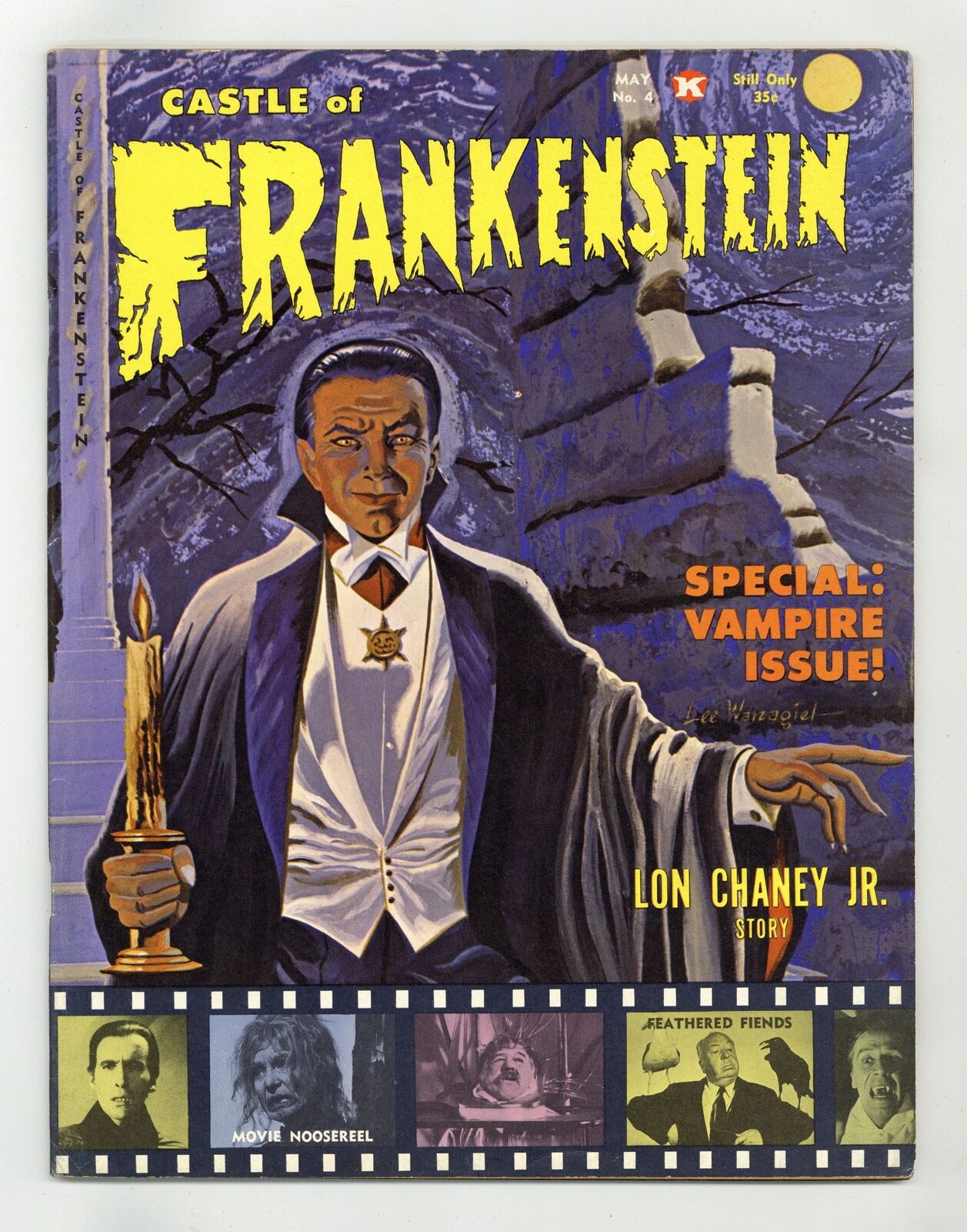 Castle of Frankenstein Magazine #4 VG+ 4.5 1964