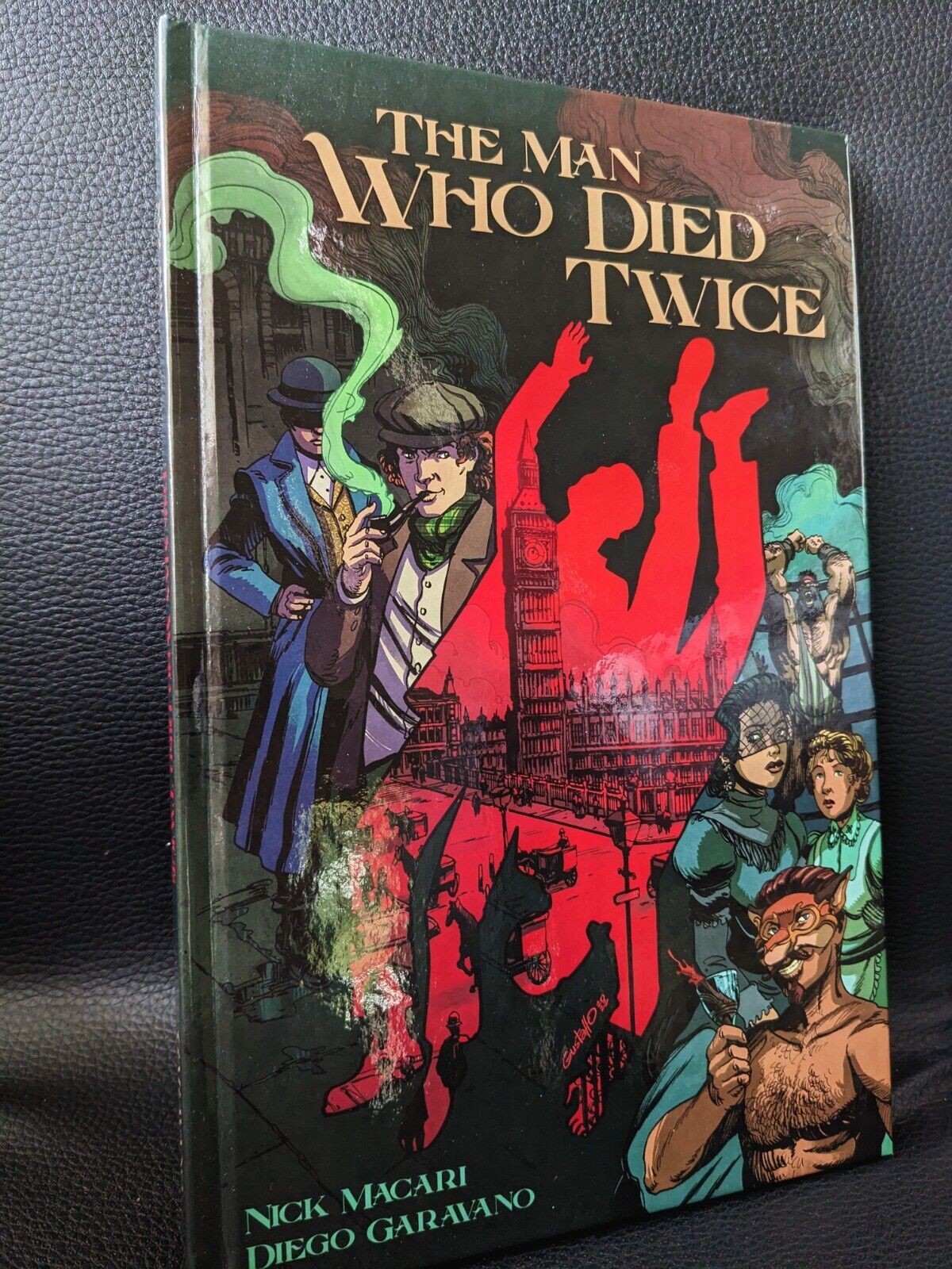 Murder Mystery Graphic Novel: The Man Who Died Twice(Standard Cover)