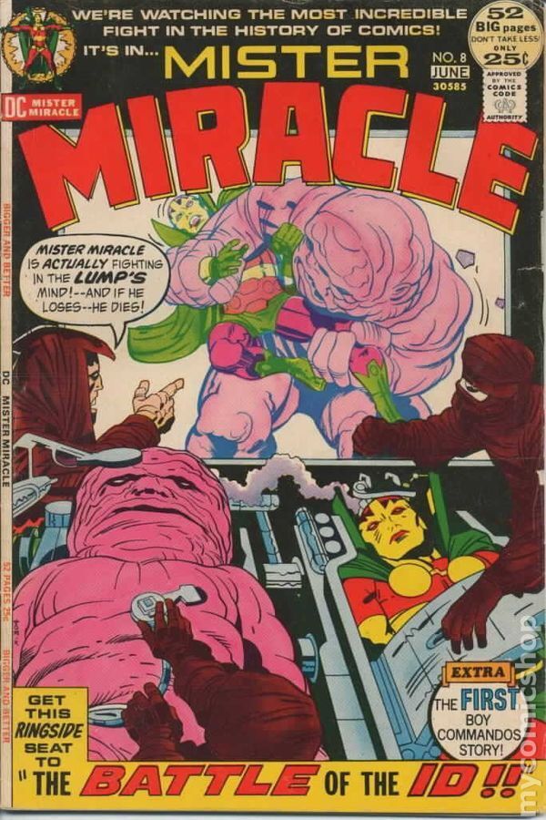 Mister Miracle #8 VG/FN 5.0 1972 Stock Image
