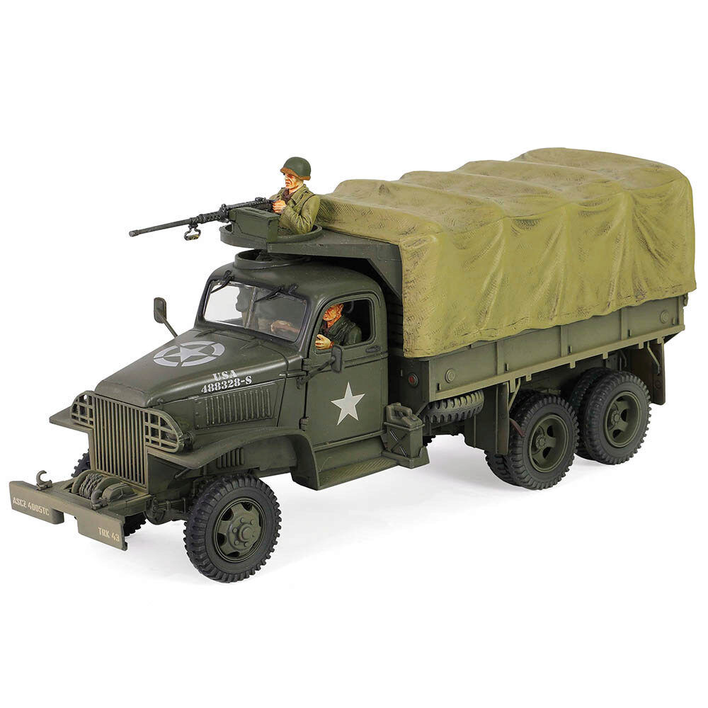 GMC CCKW 353 6x6 2.5 Ton Truck 1/32 Die Cast Model- Canvas Covering