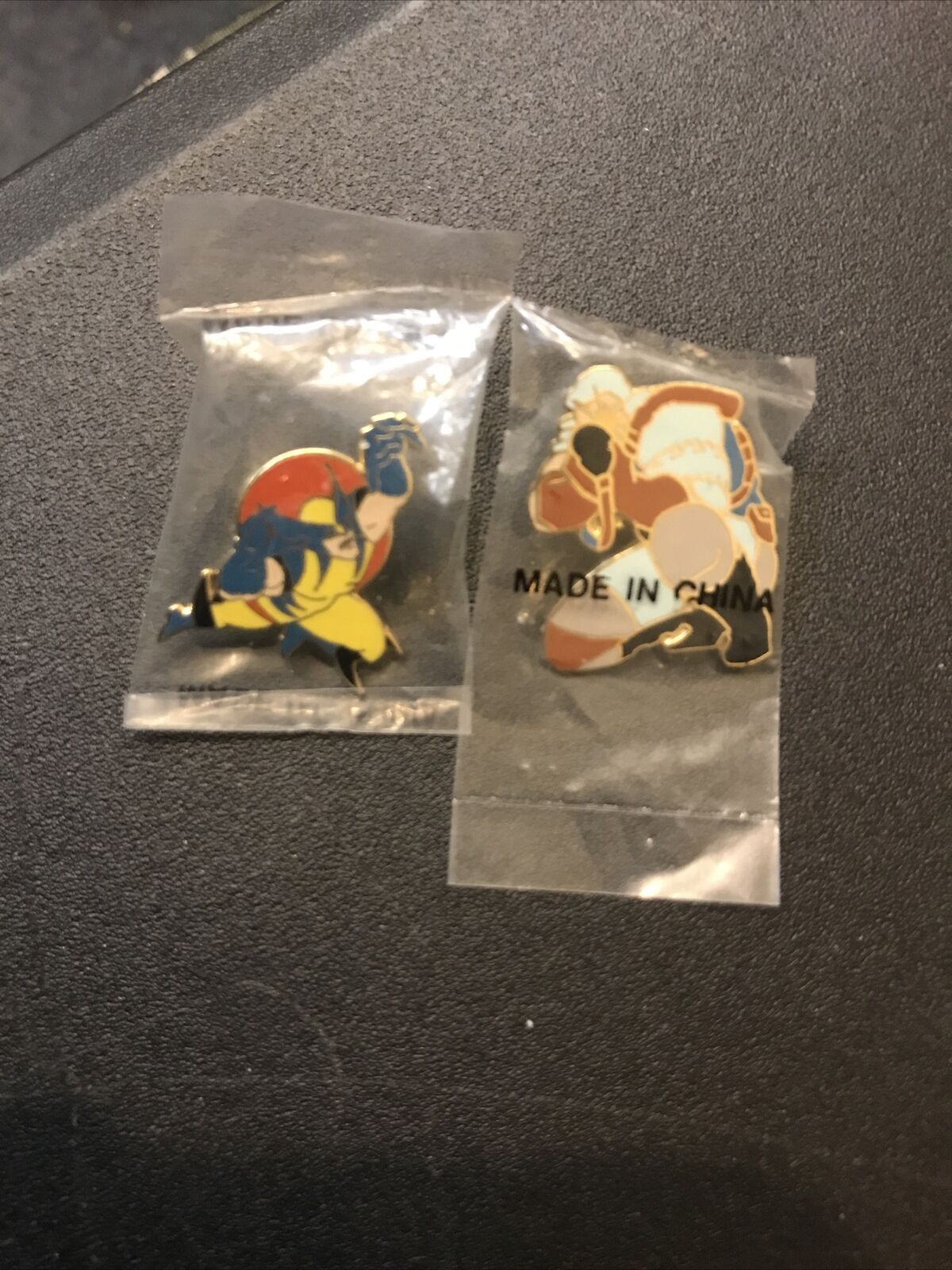 Vintage Wolverine And Cable Marvel Pin 1992 Marvel Planet Studios