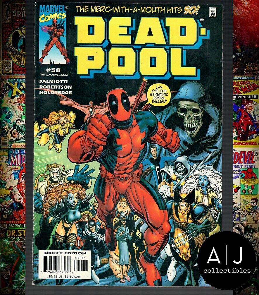 Deadpool #50 VG+ 4.5 2001 Marvel