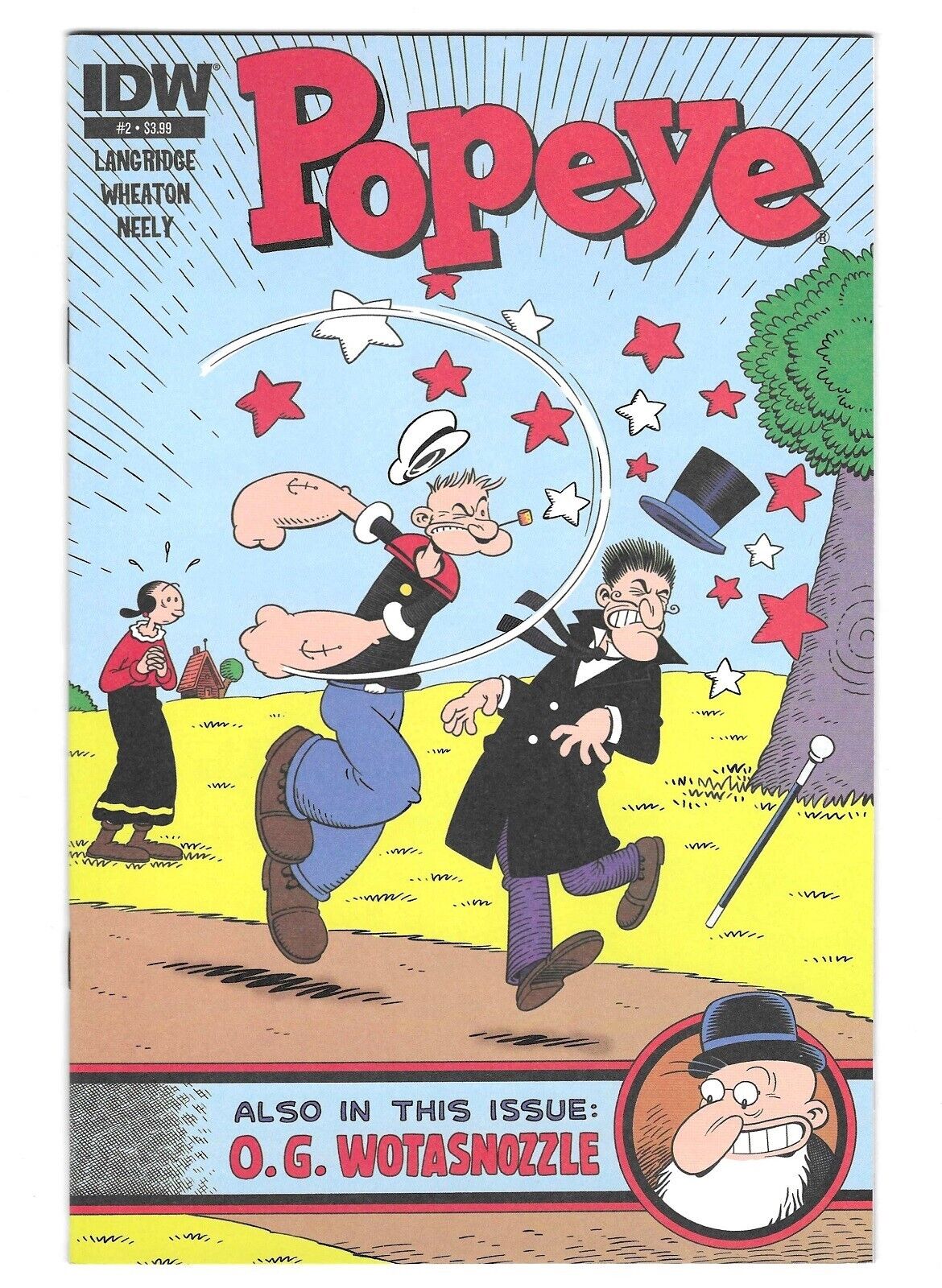 Popeye #2 IDW Comics 2012 NM