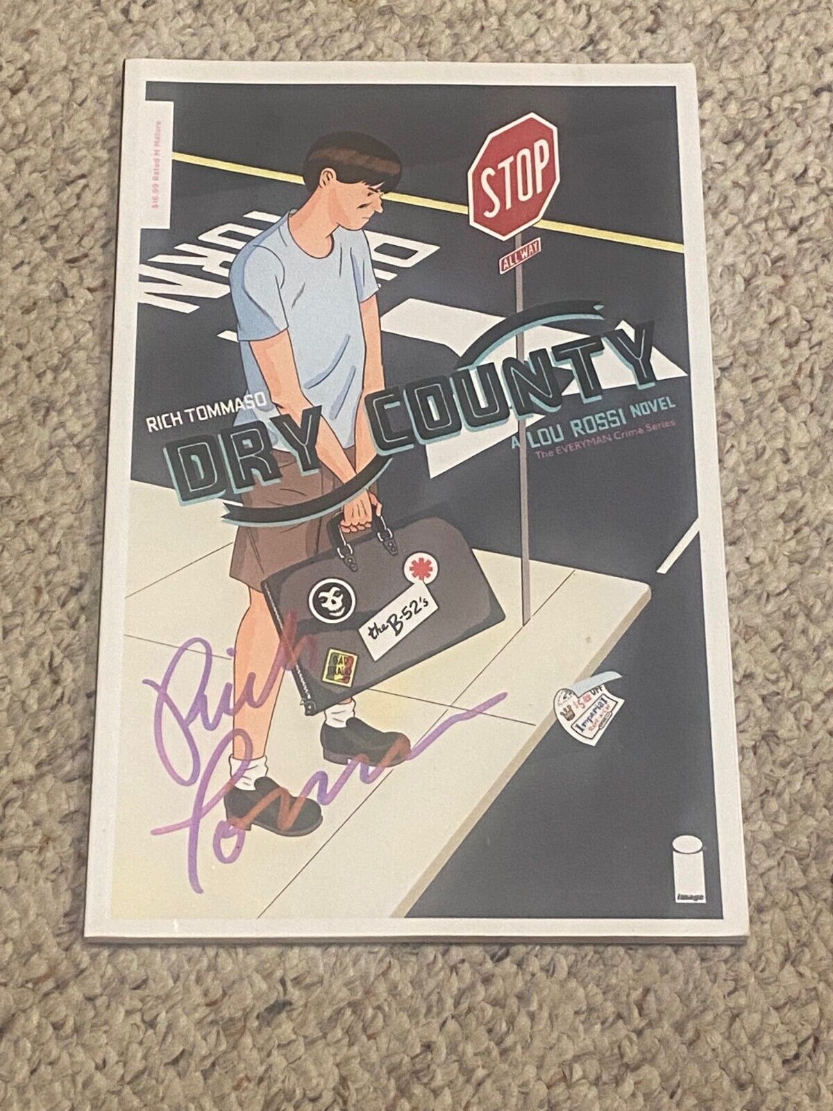 RICH TOMMASO Signed DRY COUNTY COMPLETE SERIES SOFTCOVER TPB