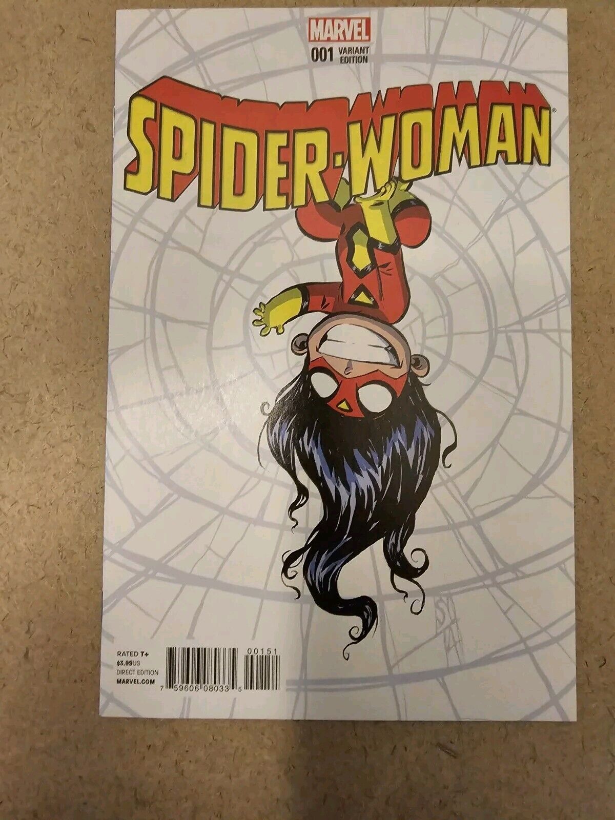 Spider-Woman #1 Skottie Young Variant 2015 Marvel Jessica Drew Marvel