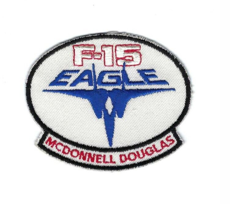 PATCH USAF MCDONNELL DOUGLAS F-15 EAGLE