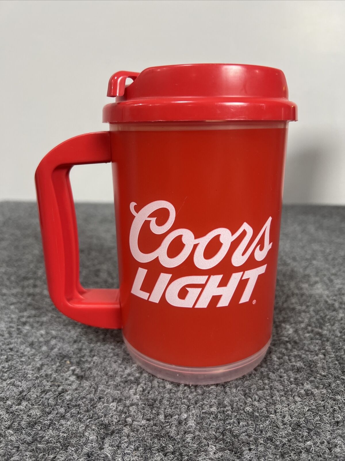 Vintage Coors Light Whirley USA Souvenir 22 Oz Travel Mug