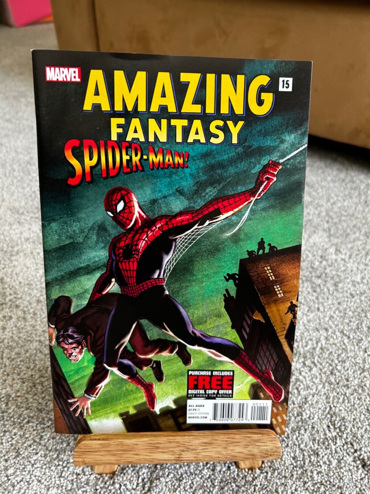 Amazing Fantasy Spider-Man #15 2012   nice clean copy