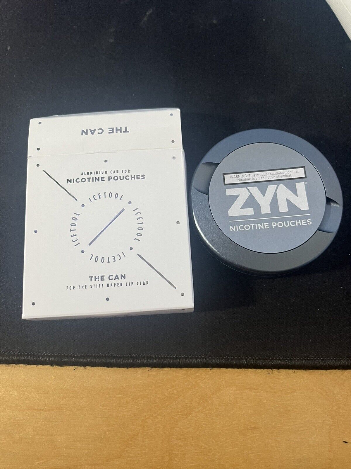 Authentic Zyn Metal Can GRAY BRAND NEW IN BOX (SOLD OUT)