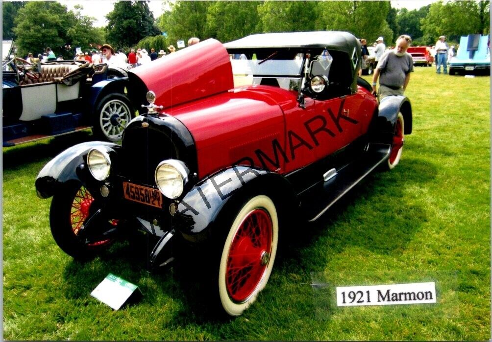 1921 Marmon 34B classic auto car show photo 3.5x5\